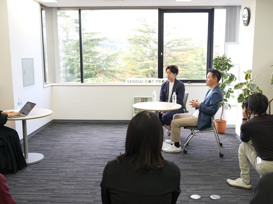 SENDAI INC.対談の様子1